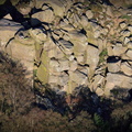 Brimham Rocks  ( National Trust  )  aerial photograph