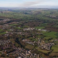 Catterick Garrison North Yorkshire  from the air