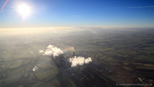 Drax power station  aerial photograph