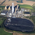 Eggborough power stationYorkshire aerial photograph