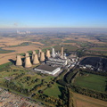 Eggborough power station aerial photograph