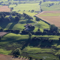 monastic grange  near Fountains Abbey Yorkshire  aerial photograph