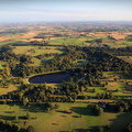 Studley Royal Park Yorkshire aerial photograph