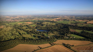 Studley Royal Park Yorkshire aerial photograph