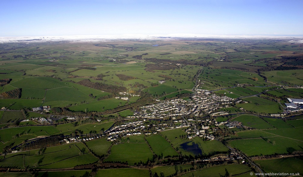 Gargrave North Yorkshire aerial photograph