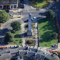 Harrogate Cenotaph  aerial photograph