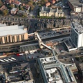 Harrogate railway station from the air