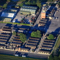 Eden Camp POW Museum , Malton aerial photograph