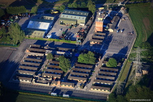 Eden Camp POW Museum , Malton aerial photograph
