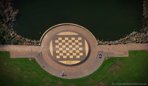 Central Gardens, Middlesbrough aerial photograph