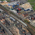 Middlesbrough railway station aerial photograph