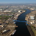 River Tees aerial photograph