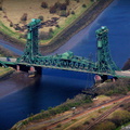 Tees Newport Bridge aerial photograph