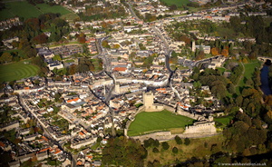 Richmond, North Yorkshire from the air 