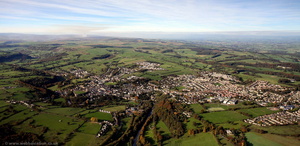 Richmond, North Yorkshire from the air 