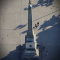 Ripon Market Square obelisk  aerial photograph