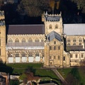 Ripon Cathedral from the air
