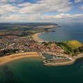 Scarborough, North Yorkshire from the air 