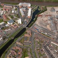Selby Canal  from the air