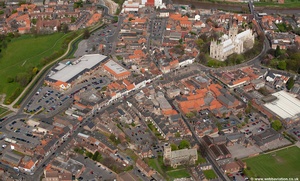 Selby from the air
