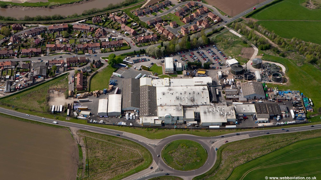 Greencore Selby from the air