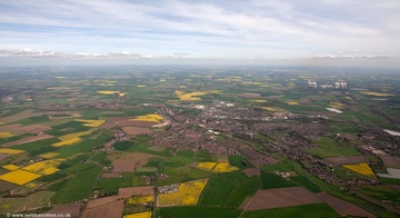 Selby from the air