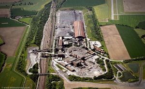 Gascoigne Wood Mine, Selby Coalfield airfield from the air 