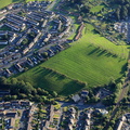 ridge and furrow field patterns visible in Skipton aerial photograph