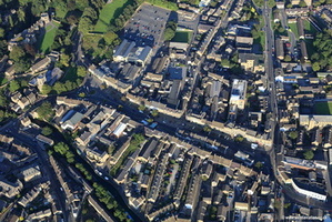 Skipton Yorkshire aerial photograph