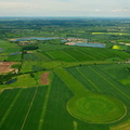  Thornborough Henges neloithic monument from the air 