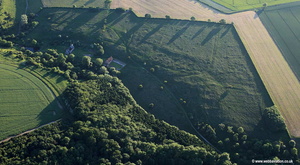  Wharram Percy DMV - deserted medieval village aerial photograph