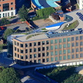 Hiscox office building in York  aerial photograph