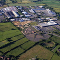 Monks Cross, Huntington  aerial photograph