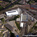  National Railway Museum (NRM) York aerial photograph  