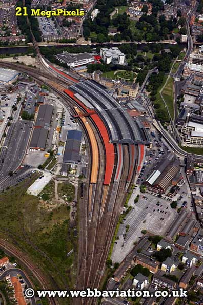   York Station aerial photograph 