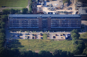 The Chocolate Works - former Terry's Chocolate Factory  York  aerial photograph