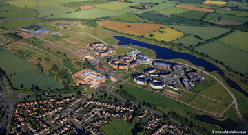 University of York Heslington East Campus aerial photograph