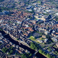  York city centre  aerial photograph
