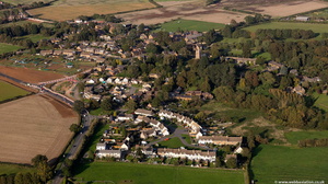 Chipping Warden from the air