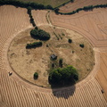 enigmatic field layout at Eydon  aerial photograph