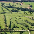 Delapre Abbey Golf Course  from the air