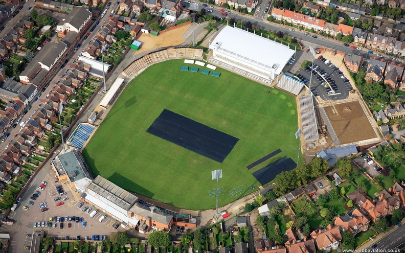 County Cricket Ground, Northampton from the air