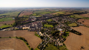 Roade Northamptonshire from the air
