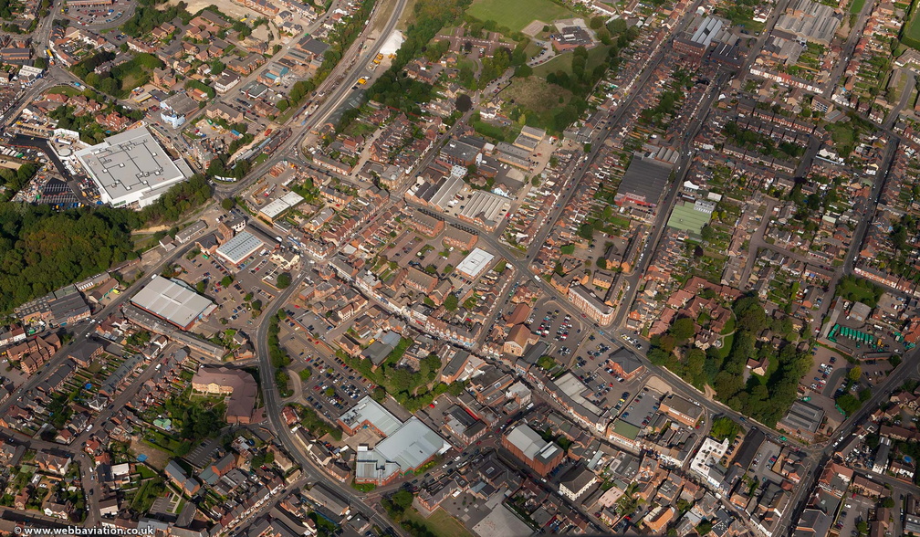 Rushden from the air