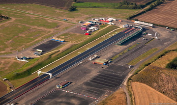 Santa Pod Raceway   from the air