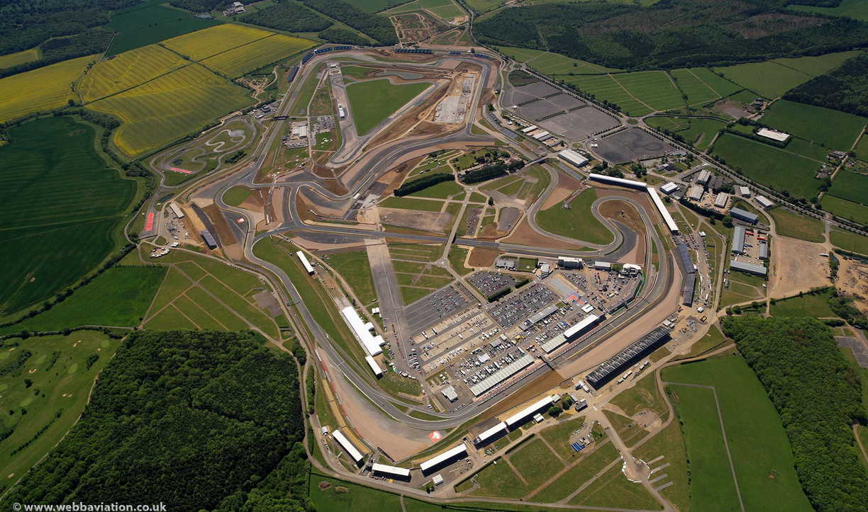 Silverstone Circuit from the air