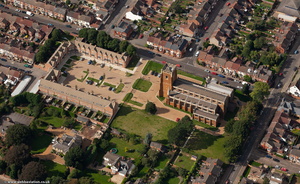 St Mary The Virgin, Wellingborough from the air