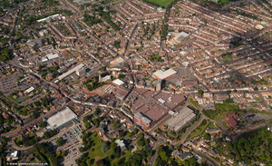 Wellingborough  from the air