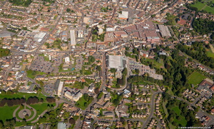 Wellingborough from the air