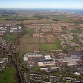 Cramlington Northumberland from the air